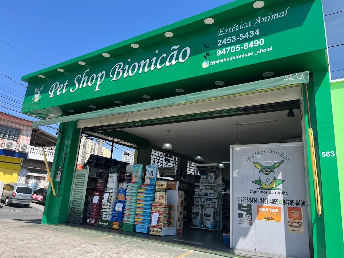 Bionicão Pet Shop Comercial