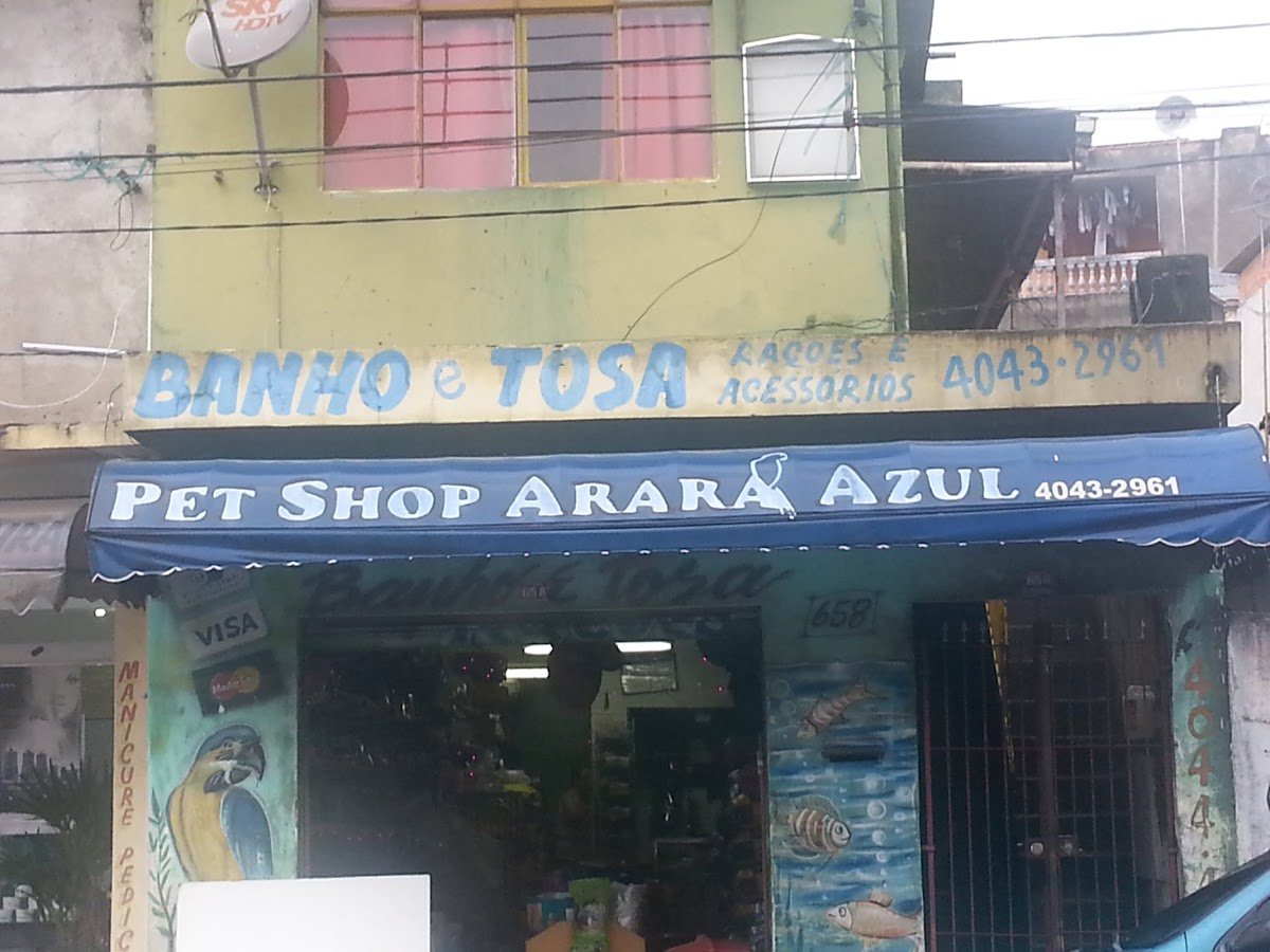 Arara Azul Pet Shop