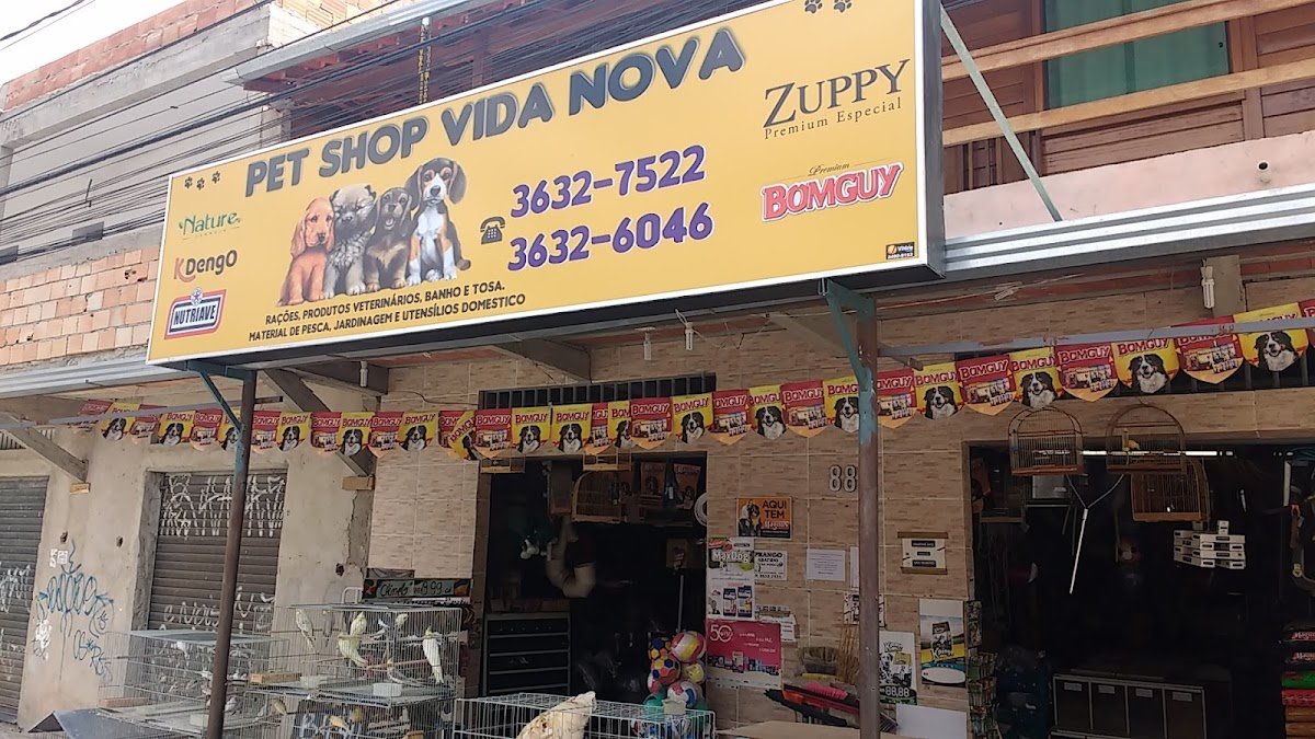 Pet shop vida nova