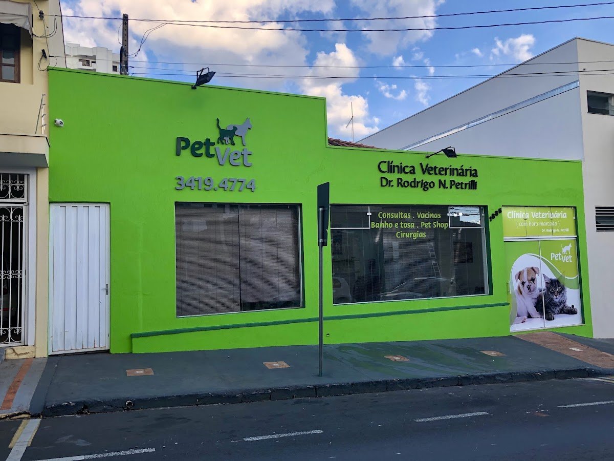 PET VET - Clínica Veterinária - Banho e Tosa - Pet Shop