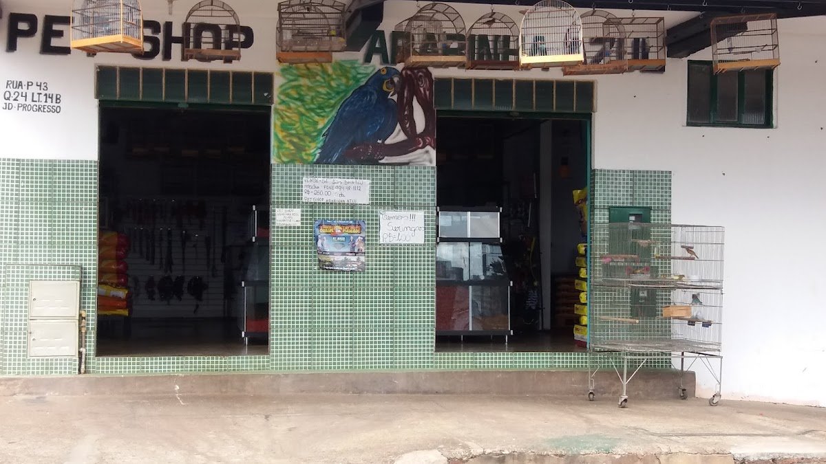 Pet Shop Ararinha Azul