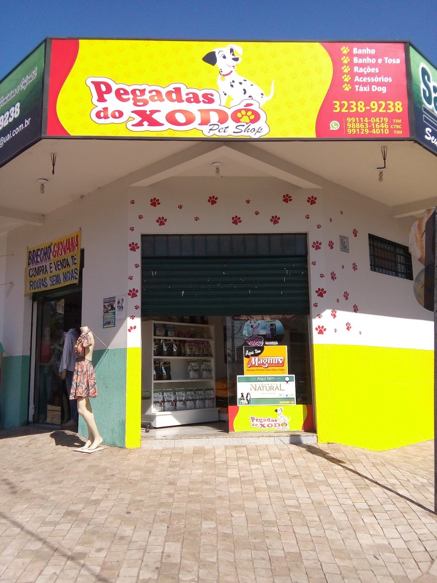 Pegadas do Xodo Pet Shop