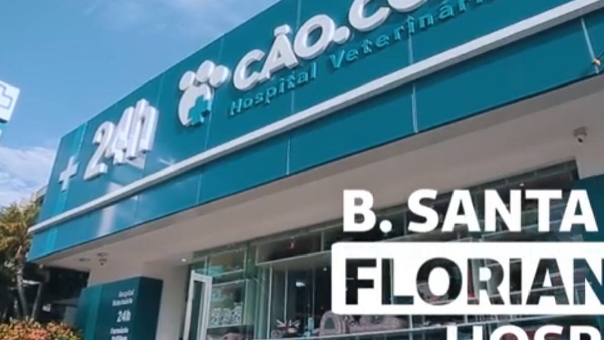 Cão.Com Clínica Veterinária pet shop Santa Mônica - 24 H