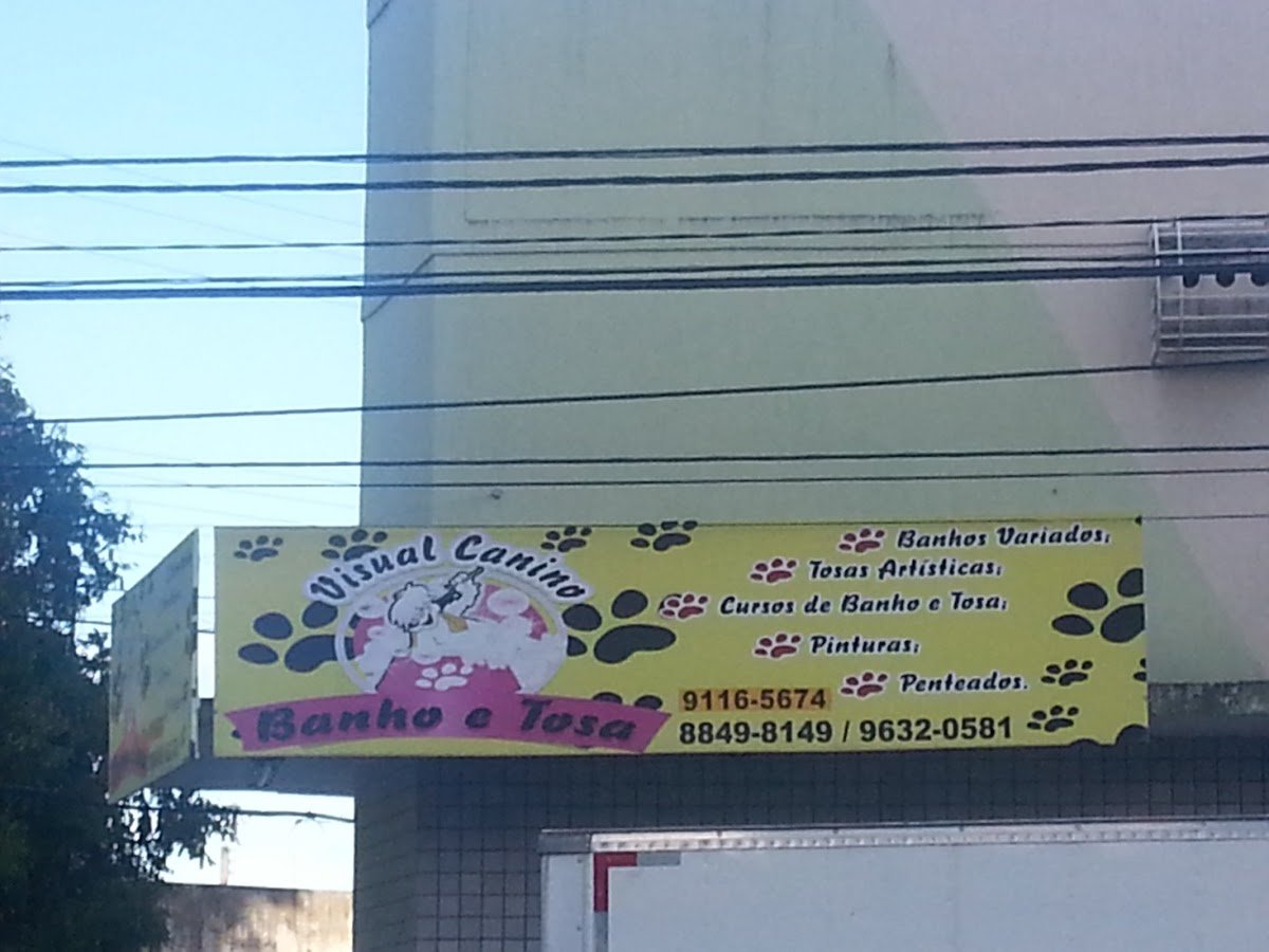 Visual Canino- Banho e tosa