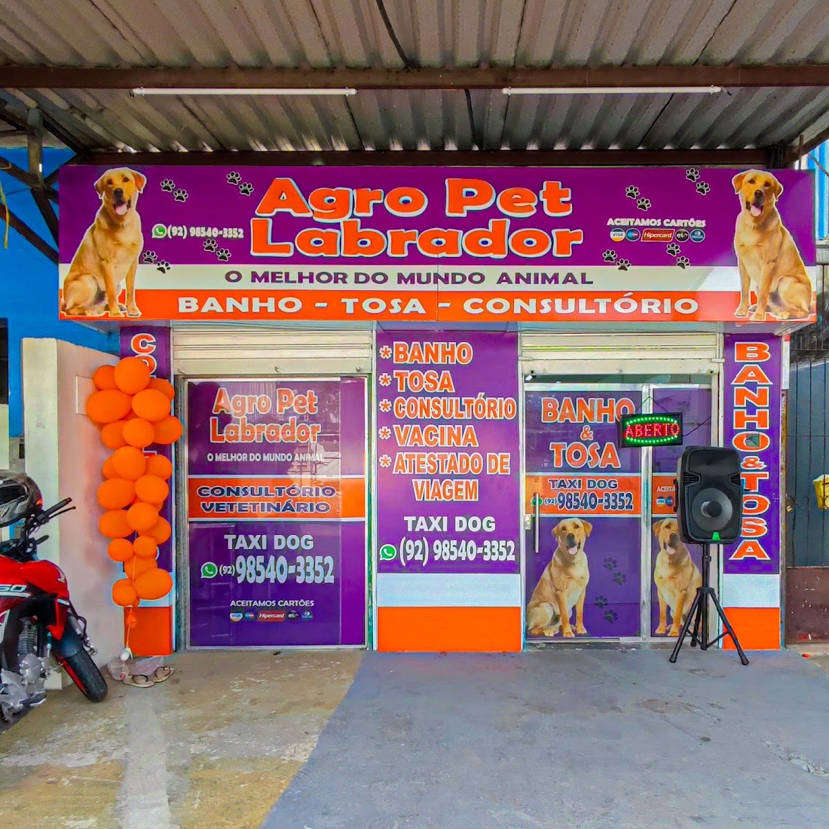 Agro Pet Labrador Banho e Tosa