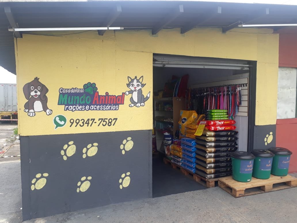 Pet shop mundo animal - lago azul