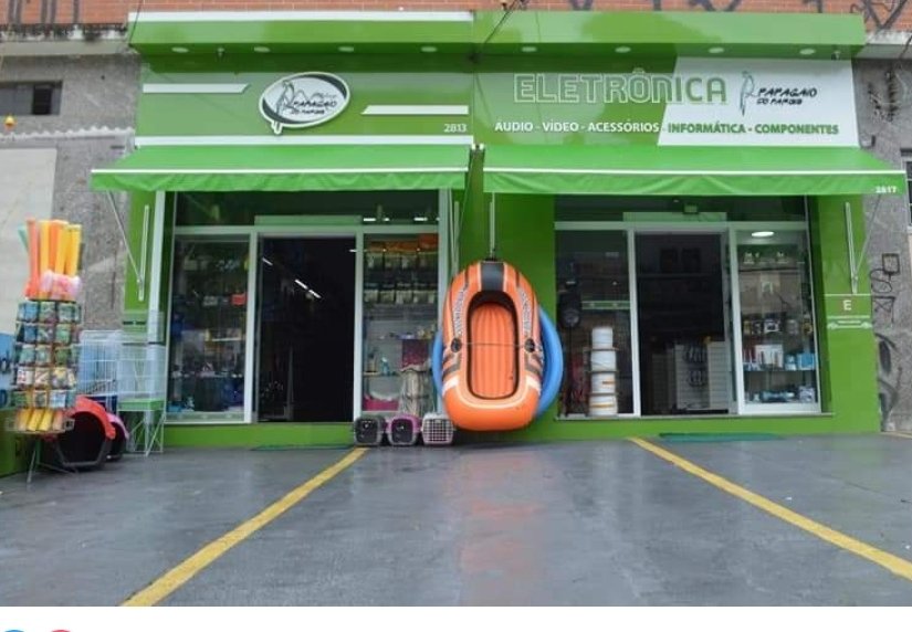 Eletrônica e Petshop Papagaio do Parque