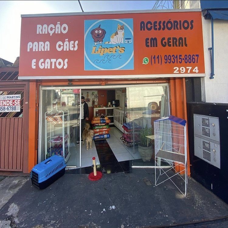 Lipet's - Casa de ração e acessórios para cães e gatos