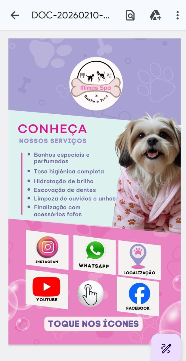 Mimos Pet banho e tosa ltda