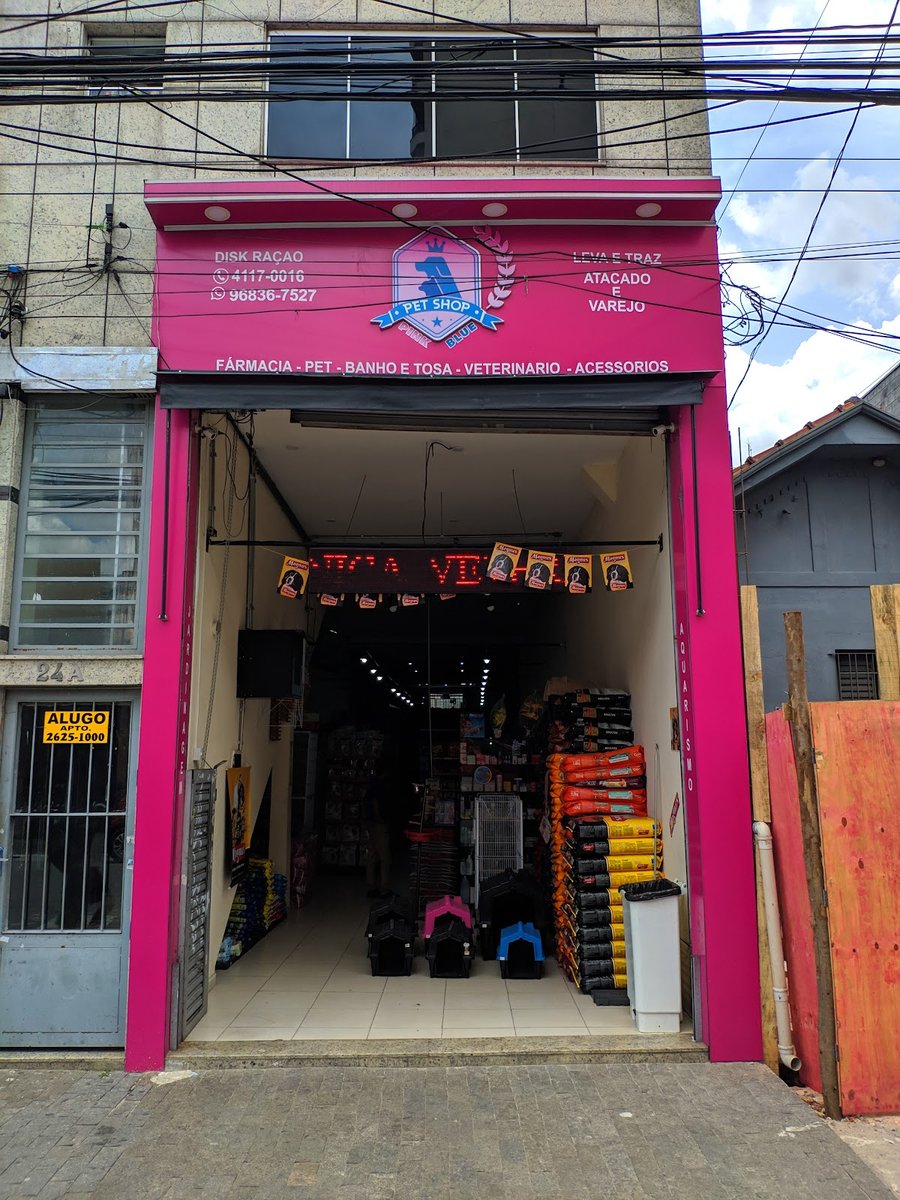 Pet shop Pink Blue tatuapé