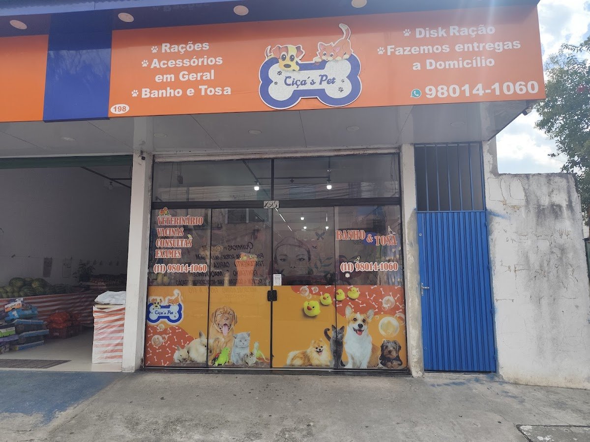 Ciça's Pet Casa de Ração e acessórios - Banho e Tosa - Atendimento Veterinario Medicamentos