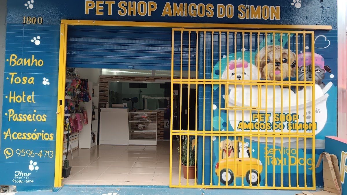 Pet shop amigos do simon