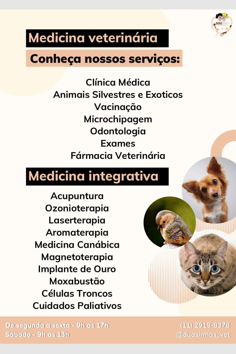 Duas Irmãs Pet Shop e Veterinária