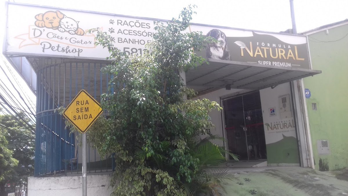 D'Cães e Gatos Pet Shop