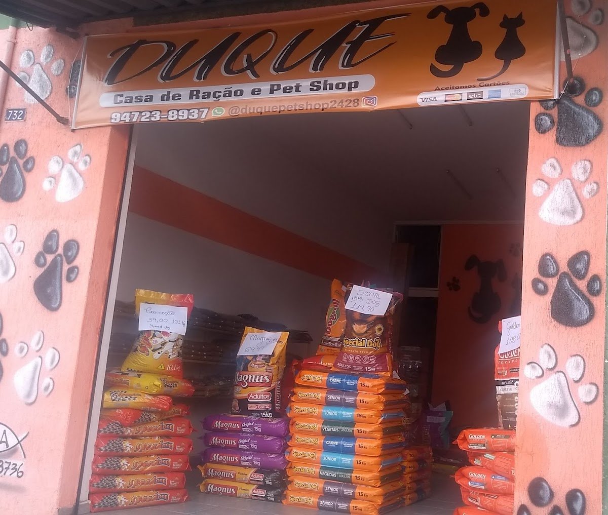 Casa de Ração e Pet shop Duque