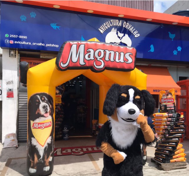 Avicultura Orvalho, rações e produtos, Pet shop