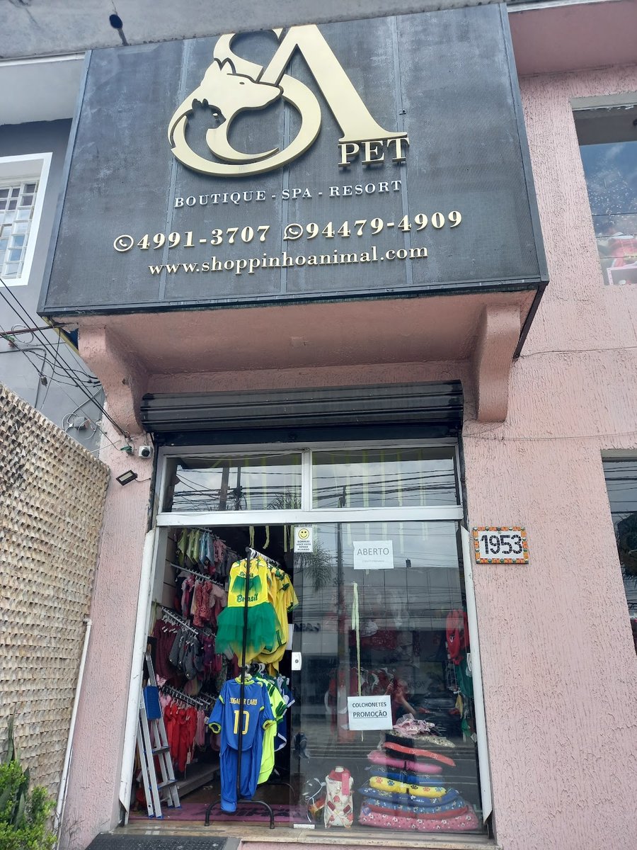 Shoppinho Animal (S.A.Pet Boutique, Spa e Resort)