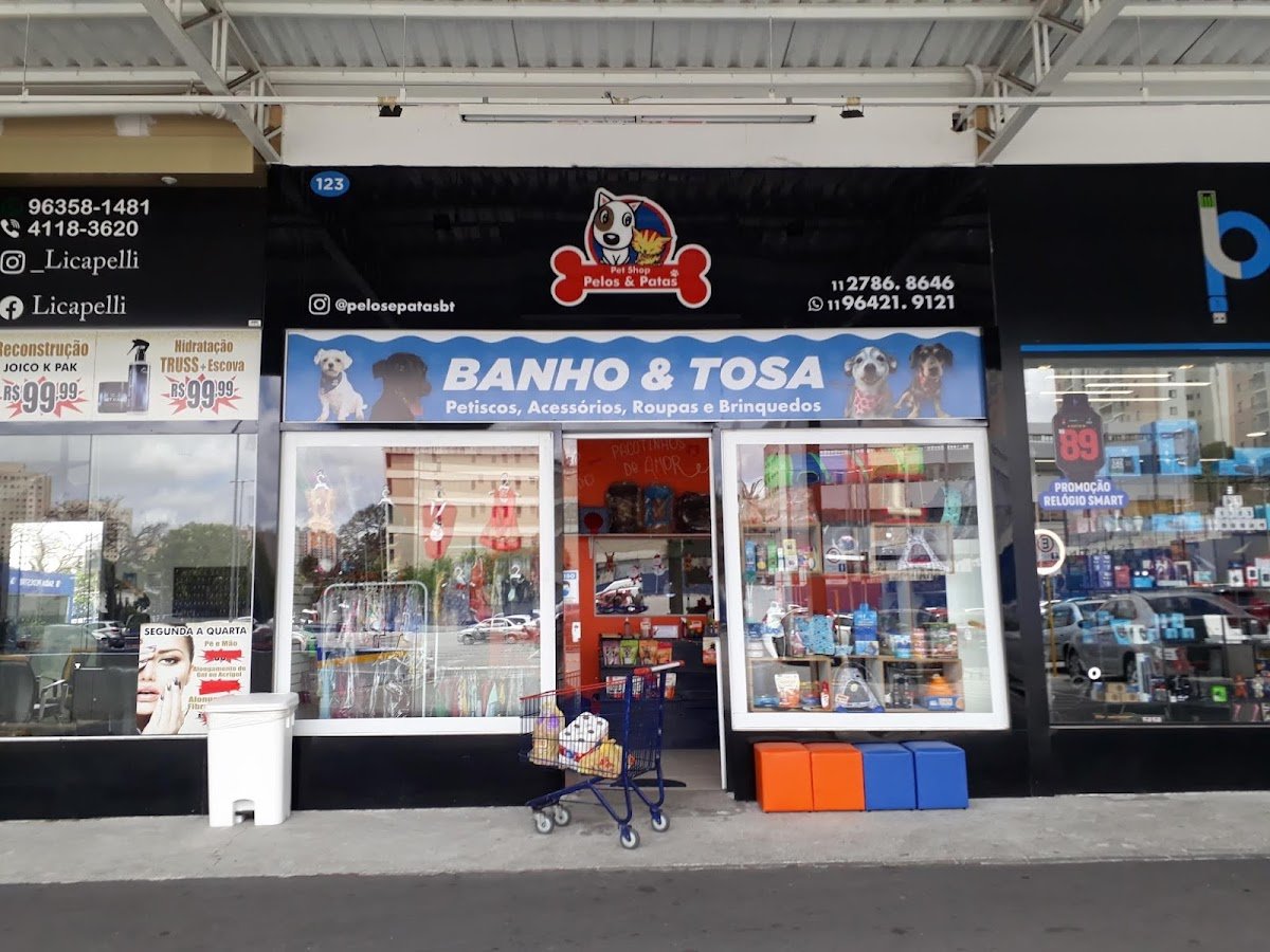 Pelos e Patas Pet Shop - Banho e Tosa