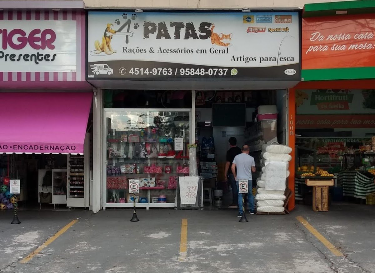 4 Patas - Casa de Ração e Acessórios