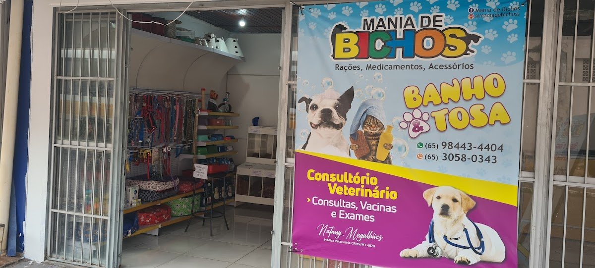 Mania de bichos pet shop