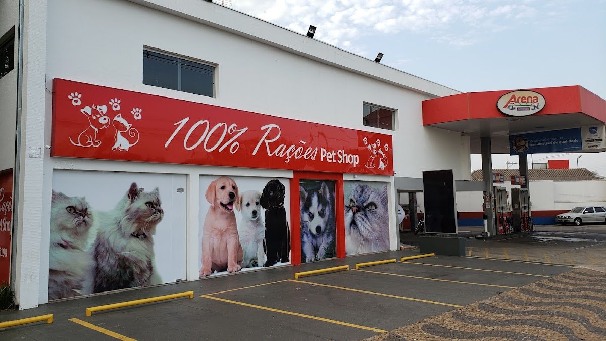 100% Rações Pet Shop