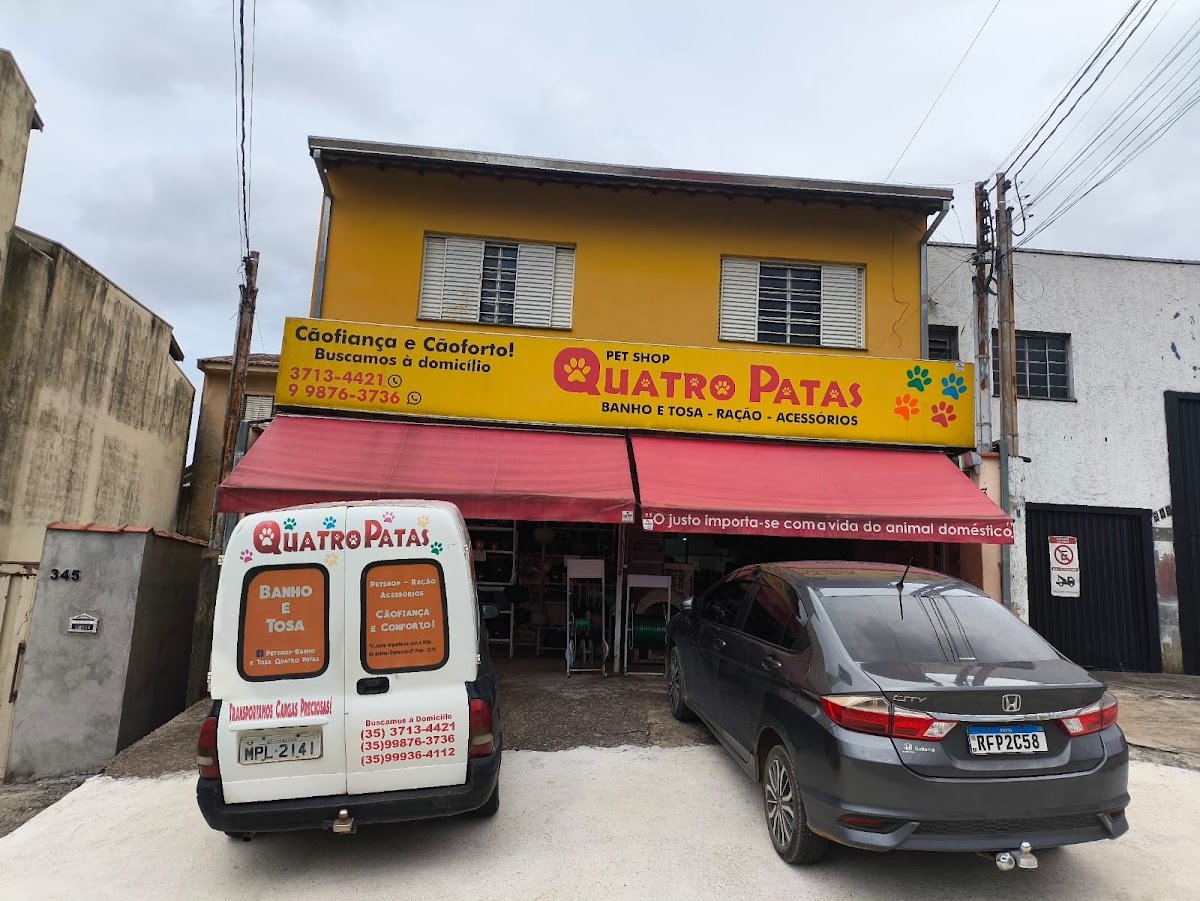 Pet Shop Quatro Patas | Banho e Tosa | Rações | Acessórios