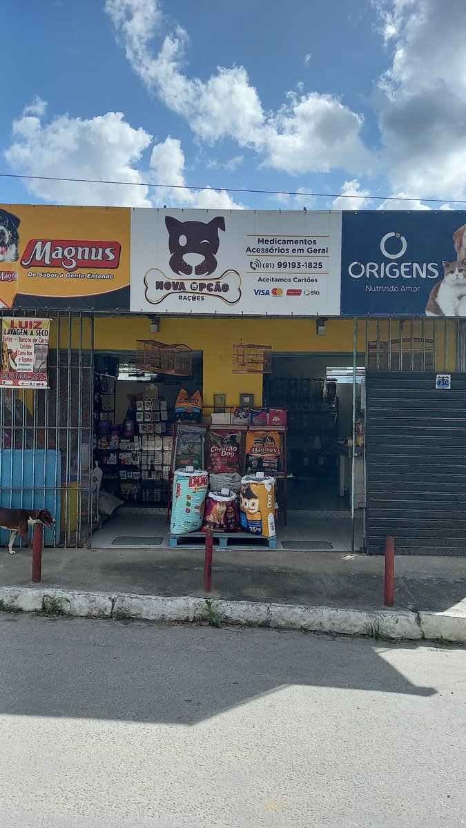 Nova opção Rações