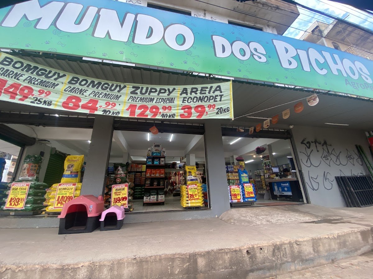 Agropet Mundo dos Bichos - Candangolândia | Rações, Medicamentos, Vacinas, Petiscos, Acessórios, Agropecuária em Brasília