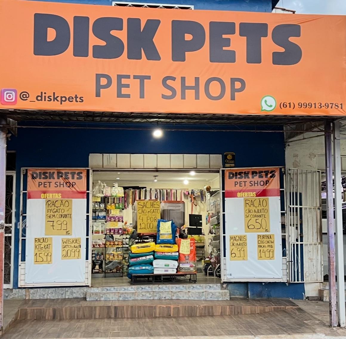 DISK PETS, rações a GRANEL, faça seu pedido, em nosso site.
