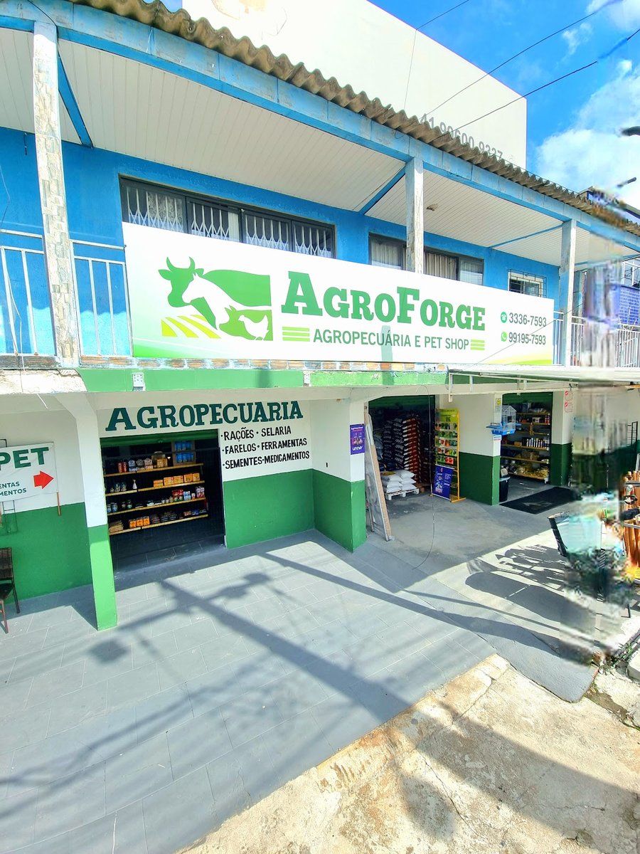 Agroforge - Produtos Veterinários, Pet shop, Aviário, Pesca e Rações