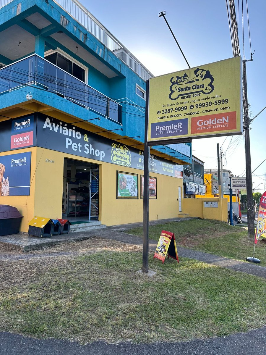 Aviário e Pet Shop Santa Clara | Pet Shop Curitiba
