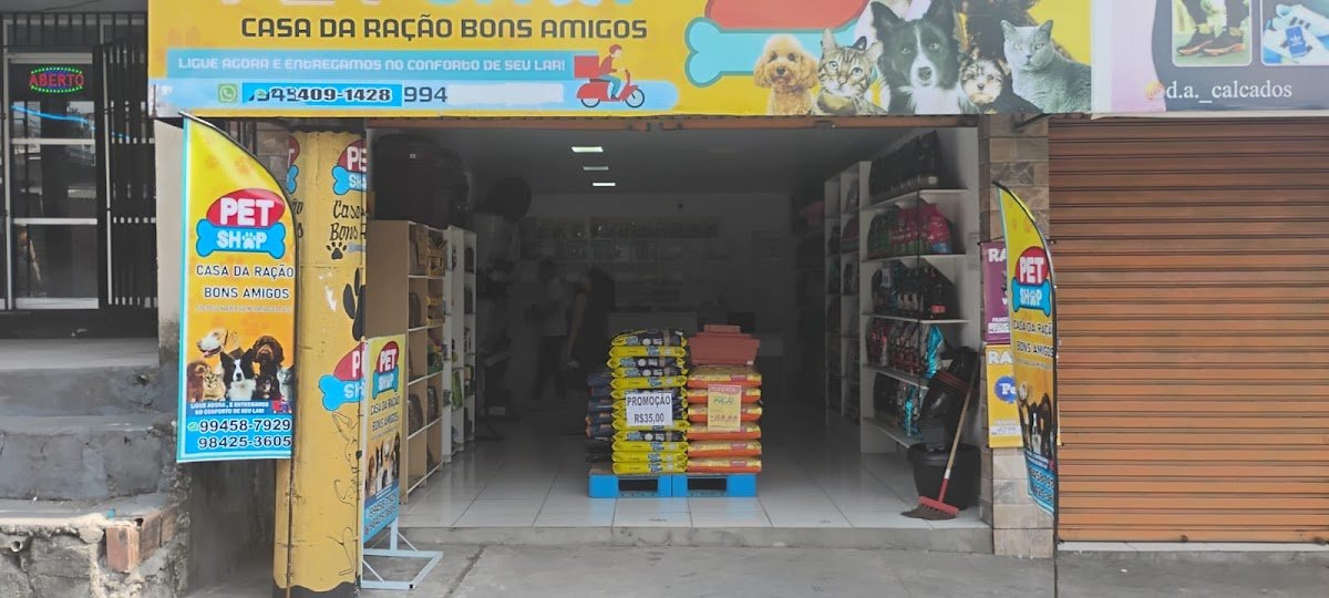 Casa da ração Bons amigos