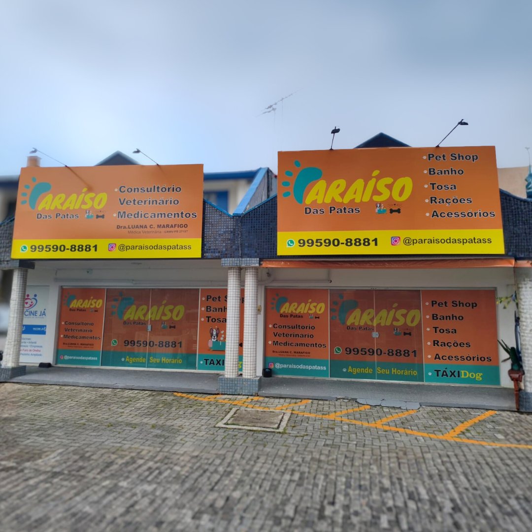 Paraíso das Patas - Pet Shop e Veterinário Curitiba