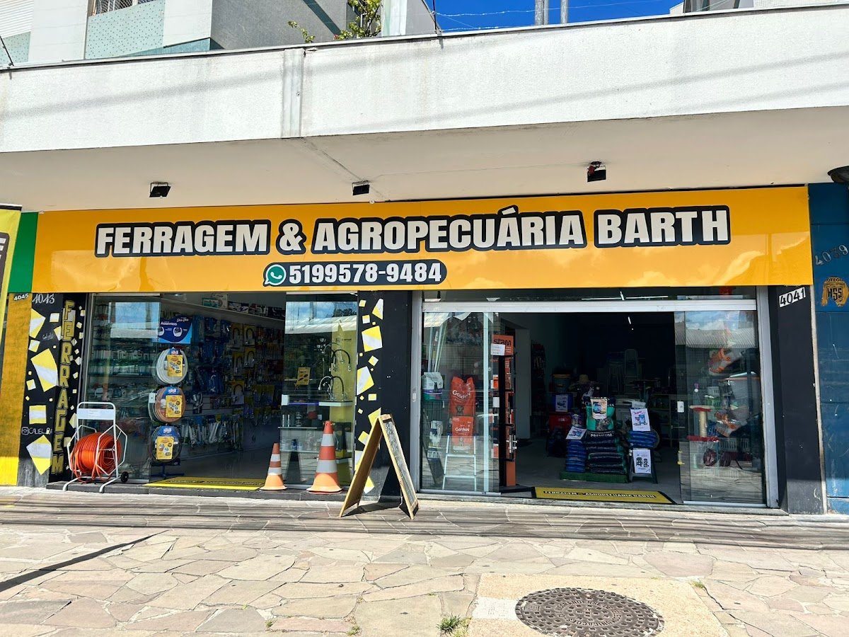 FERRAGEM & AGROPECUÁRIA BARTH ZONA NORTE POA