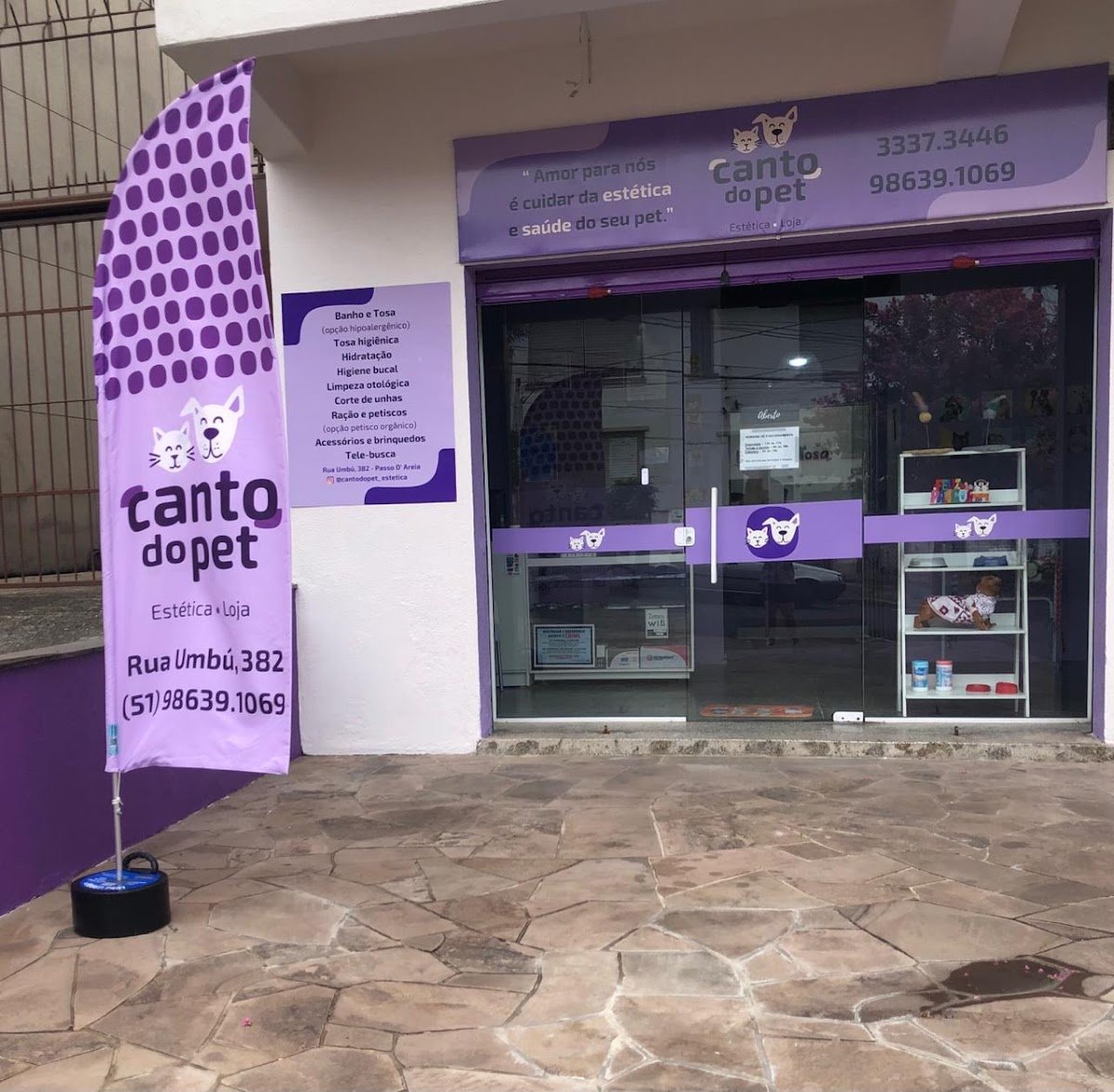 Canto do Pet - Estética e Loja