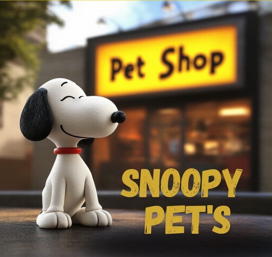 Snoopy Dog Pet Shop